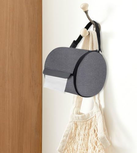 Vjnyvs Outdoor Roll Paper Holder Waterproof Cat Proof