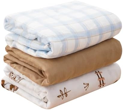 Forever Nook Baby Swaddle Blankets 3-Pack Set