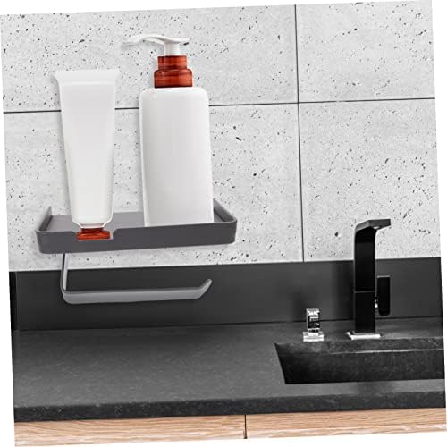 Bebemoko Toilet Paper Holder with Shelf Wall Mount