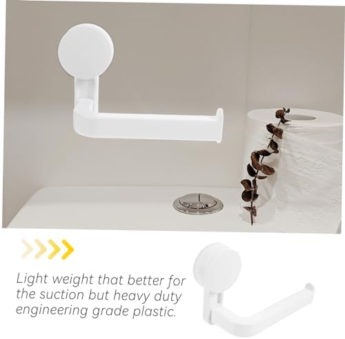 JECOMPRIS Suction Cup Toilet Tissue Holder