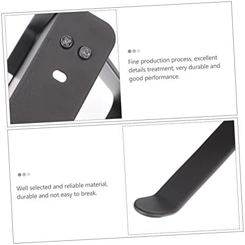 Wall Mount Toilet Paper Holder with Storage Shelf