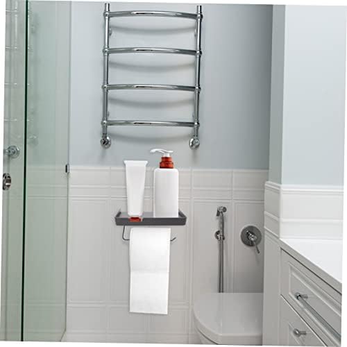 Bebemoko Toilet Paper Holder with Shelf Wall Mount