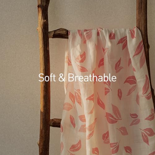 GLLQUEN BABY Muslin Swaddle Blankets 4-Pack 35x40