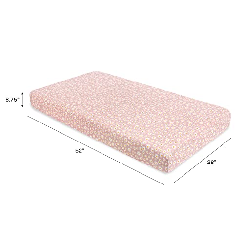 Babyletto Organic Cotton Crib Sheet - Daisy 1