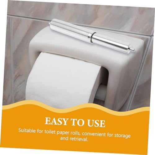 Yardenfun Toilet Paper Roll Extender Reusable Holder Rod 1