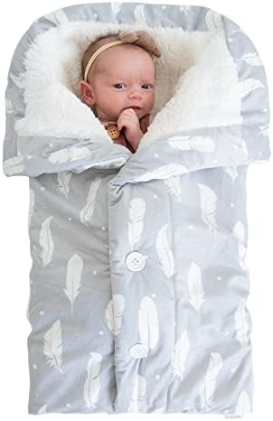 Snuggle Baby Swaddle Blanket - Boho Feathers