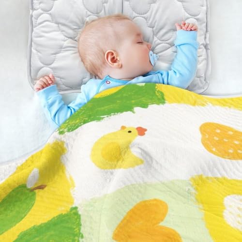 Sanluoli Monthly Milestone Blanket with Satin Trim for Baby 30x40in 1