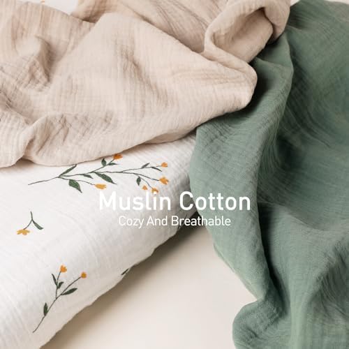 GLLQUEN BABY 3 Pack Swaddle Blankets