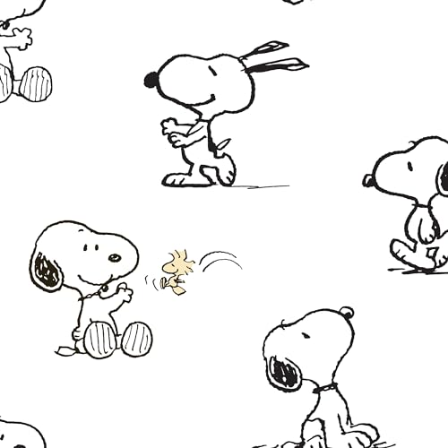 Lambs Ivy Classic Snoopy Cotton Fitted Crib Sheet