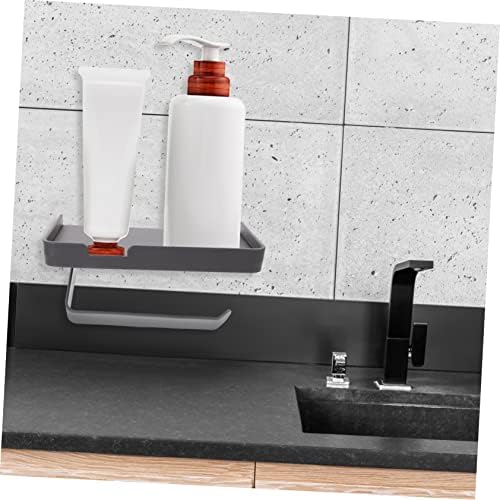 Cabilock Wall Mounted Toilet Paper Holder with Shelf