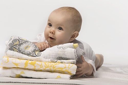 SwaddleDesigns Marquisette Swaddle Blanket Soft Premium Cotton 46x46 Inches