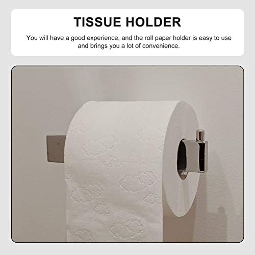 ARTIBETTER 3pcs Wall-Mounted Toilet Paper Holder No Punching Design