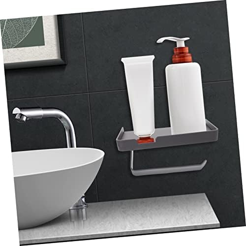 LABRIMP Toilet Paper Holder with Shelf