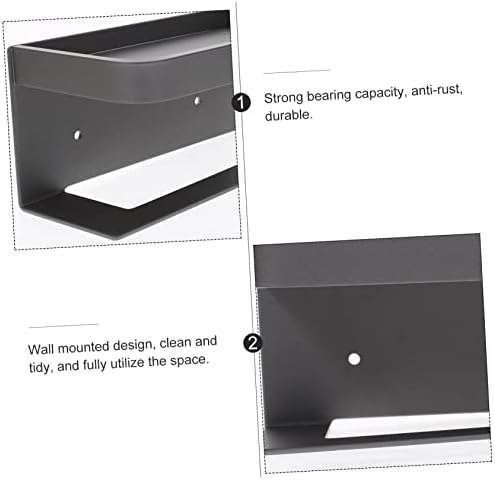 Gadpiparty Wall-Mounted Toilet Paper Holder with Shelf 1