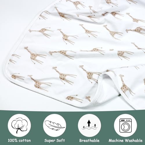 VigorSpring 5-Pack Newborn Swaddle Set with Hat Bibs and Bag