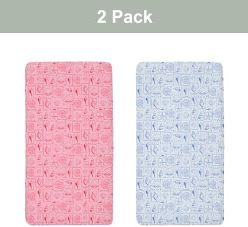 Boho Beach Crib Sheets 2 Pack for Boy Girl