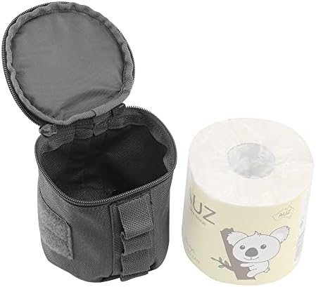 WarmHeartting Tactical Toilet Paper Holder Storage Bag