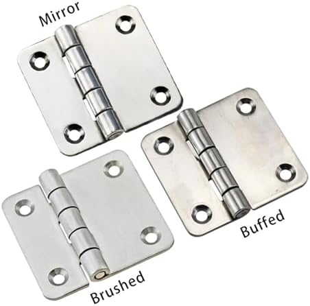 FANGZHNHT 304 Stainless Steel Gate Hinges 180 Degree Heavy Duty