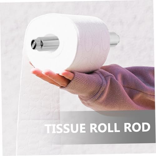 Homoyoyo 2Pcs Durable Chromium Toilet Paper Holder
