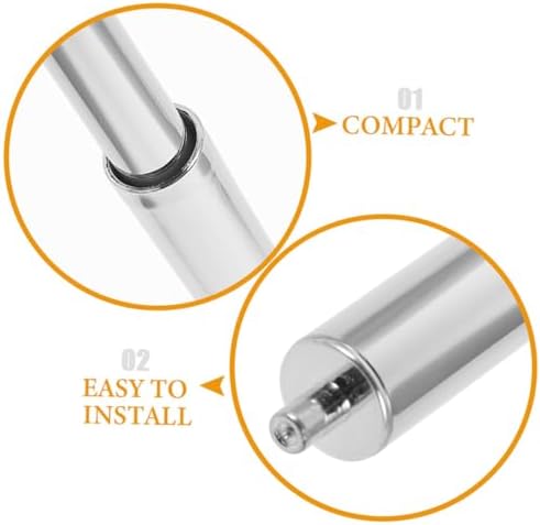 Mobestech Toilet Paper Holder 4pcs Chrome Silver Roller Replacement Stand