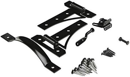 National Hardware Gate Kit N109-314 with Latch Hinges and Pull