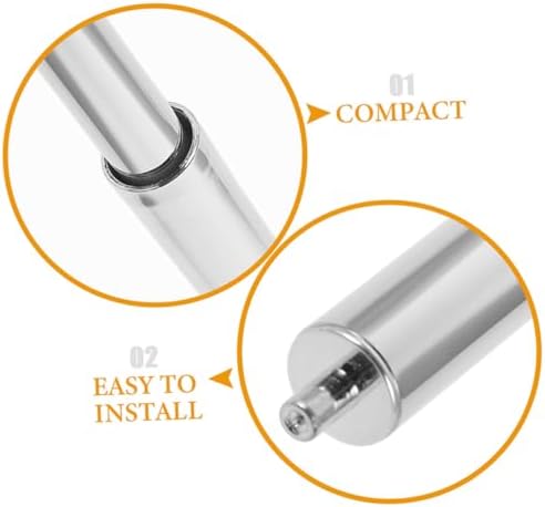 Cabilock 4pcs Stainless Steel Toilet Paper Holder Retractable Rollers