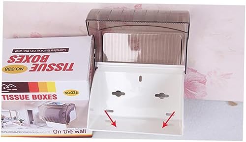 Waterproof Toilet Paper Holder with Suction Cup 1