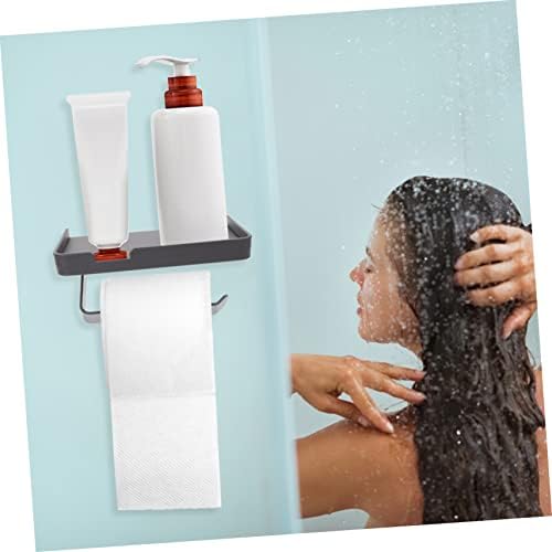 LABRIMP Toilet Paper Holder with Shelf