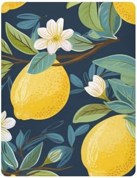 ALAZA Lemon Boho Retro Crib Sheets for Girls and Boys