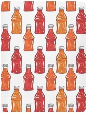 Ketchup Chili Sauce Crib Sheets for Girls and Boys