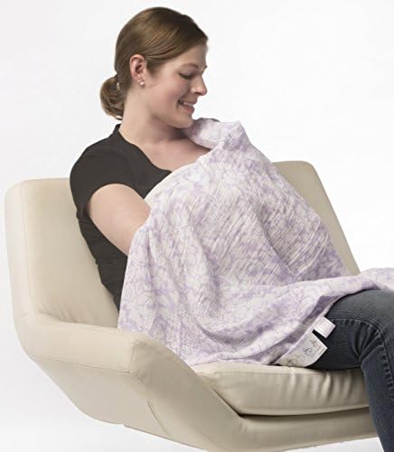SwaddleDesigns Marquisette Swaddle Blanket Soft Premium Cotton 46x46 Inches