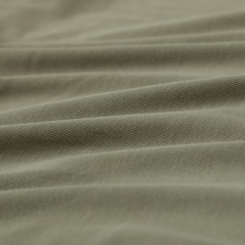 GRSSDER Mini Crib Sheets 2 Pack Sage Green
