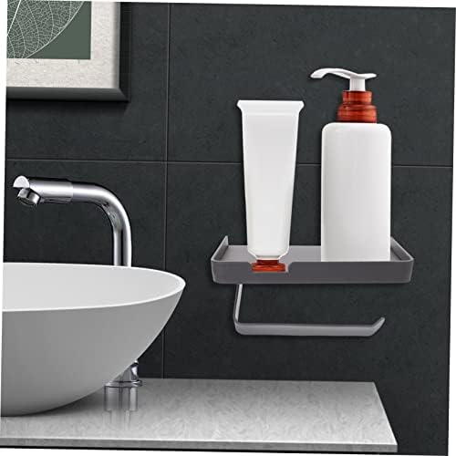 Cabilock Wall Mounted Toilet Paper Holder with Shelf
