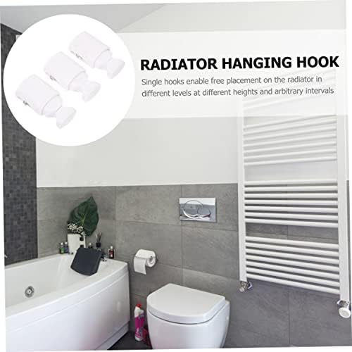 OFFSCH Heated Towel Hooks 3 Pack Radiator Rail Holders