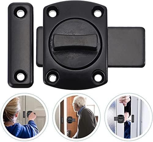 VOIV Gate Bolt 2pcs Zinc Alloy Door Lock Hasp