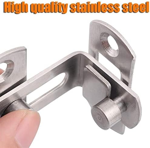 SHAUNI Slide Latch with Screws for Steel Door