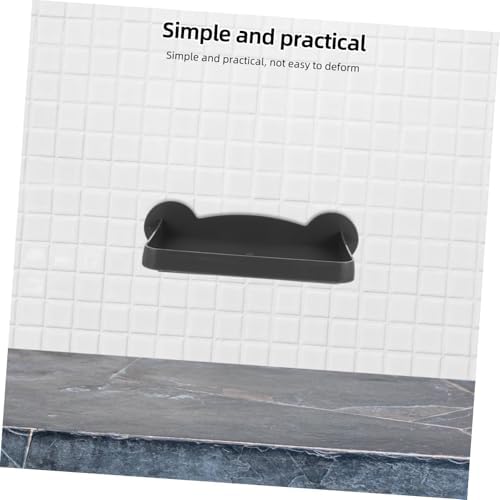 PRETYZOOM Peel Stick Toilet Paper Holder with Shelf