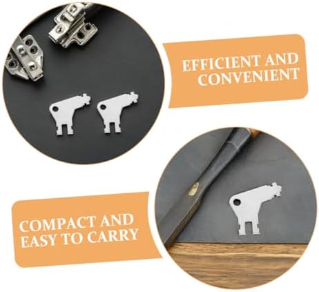 10pcs Toilet Paper Holder Key Towel Buckle Dispenser Key Silver Iron