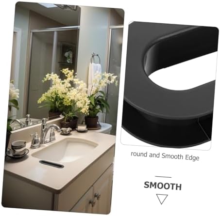 3pcs Rectangular Tissue Box Holder with Rounded Safety Edges for Bathroom