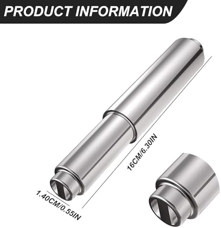 Peosaard Toilet Paper Spring Rod Holder 63 Inch Replacement