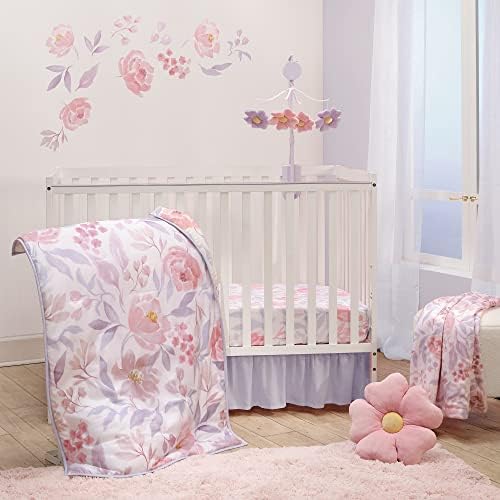Bedtime Originals Lavender Floral Baby Blanket
