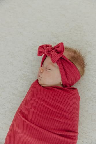 Copper Pearl Baby Swaddle Blanket - Berry