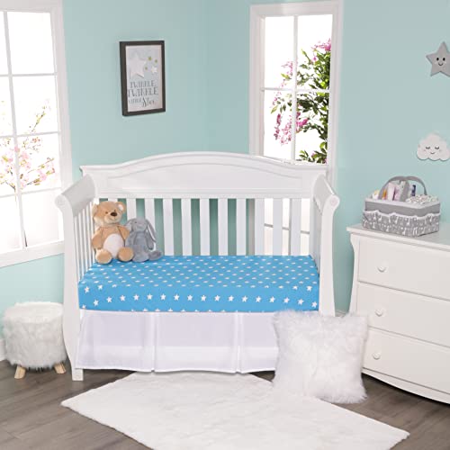 Everyday Kids 2 Pack Crib Sheets for Boys - Celestial Themes