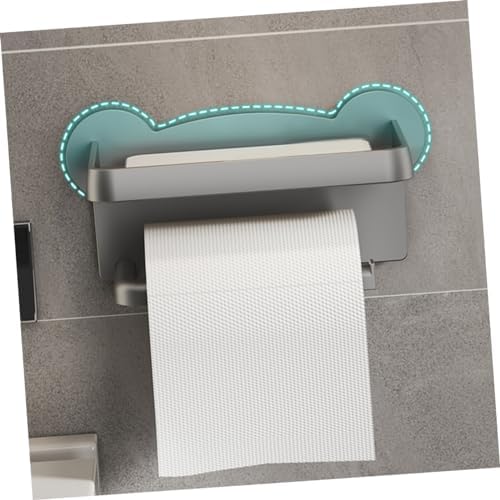 Mikikit Slim Wall-Mount Toilet Paper Holder