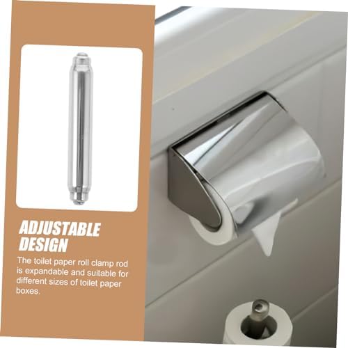 VILLFUL Stainless Steel Toilet Paper Holder Replacement Rod