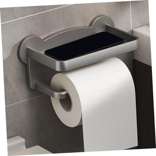 Mikikit Slim Wall-Mount Toilet Paper Holder