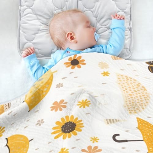 Sanluoli Breathable Swaddling Blanket for Newborns Toddlers 30x40in