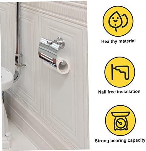 Unomor 2pcs Retractable Paper Roller Replacement for Toilet Paper Holder