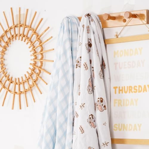 Forever Nook Baby Swaddle Blankets 3-Pack Set