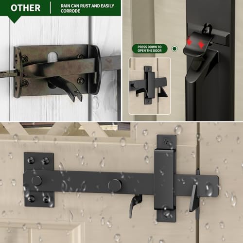 WEWORTH Heavy Duty Aluminum Gate Latch